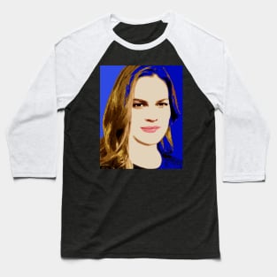 Hilary Swank Baseball T-Shirt